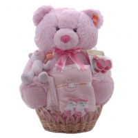Baby Gift Basket Pink